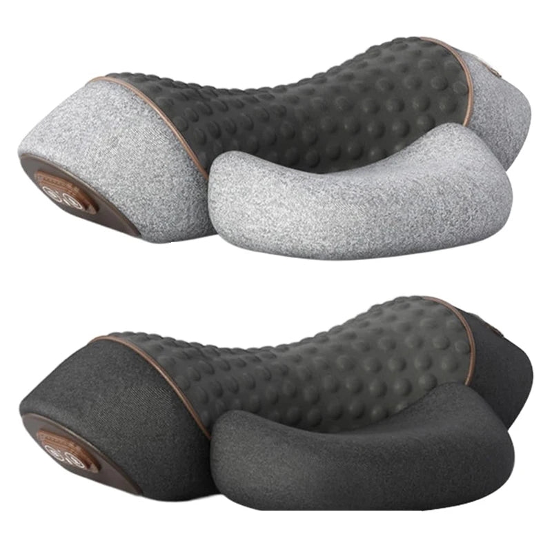 Smartlyo 3-in-1 neck and shoulder pillow massage device with ergonomic design for pain relief and relaxation.