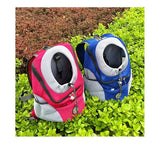 Smartlyo pet carrier portable travel backpack with mesh sides and adjustable straps for comfortable pet transport.