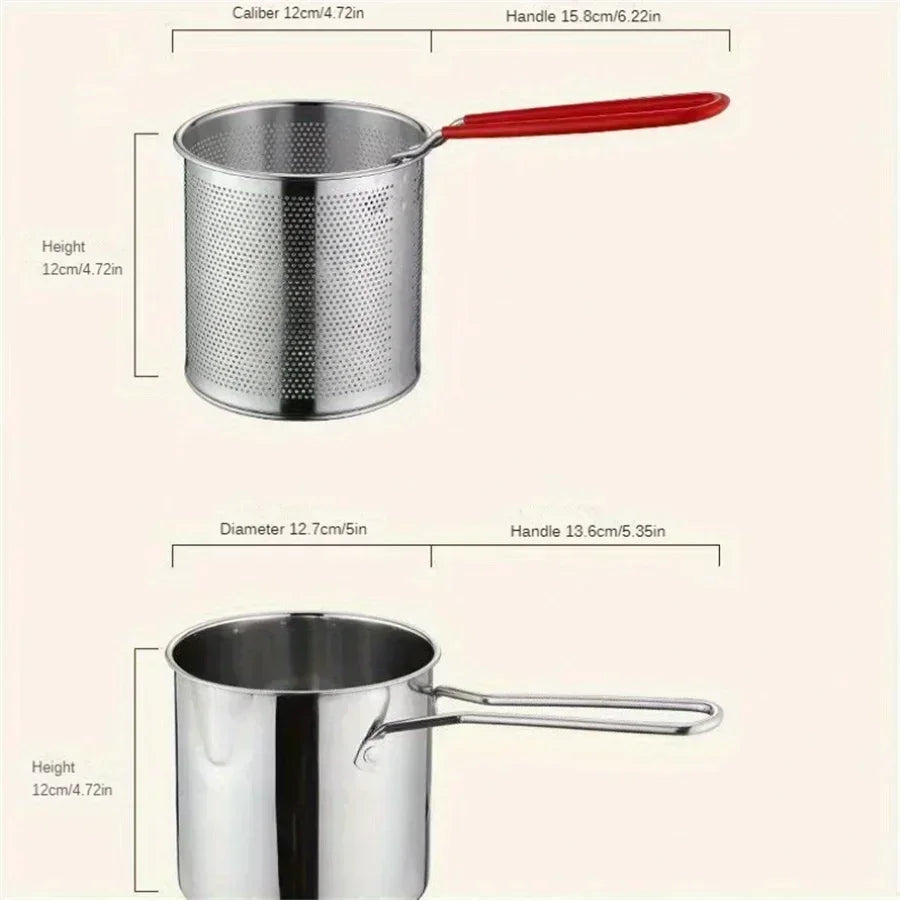 Smartlyo stainless steel fryer with digital controls and spacious basket for frying delicious foods.