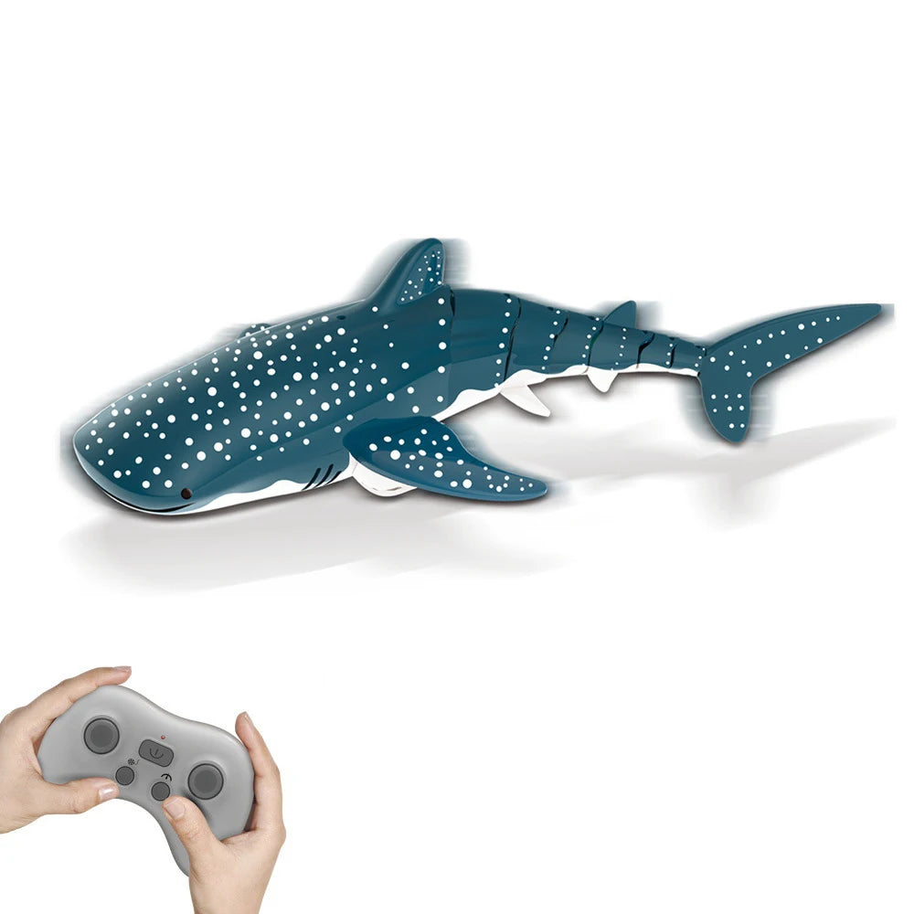 Smart RC Shark whale Spray Water Toy