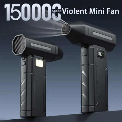 150K RPM Cordless Air Duster – Reusable Mini Vacuum Blower