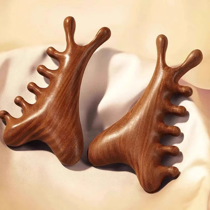 Sandalwood 4-in-1 Massage Comb