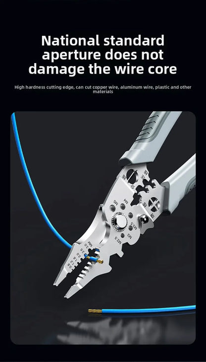 Smartlyo multifunctional wire handling tool with ergonomic grip and versatile design for easy wire management and organization.