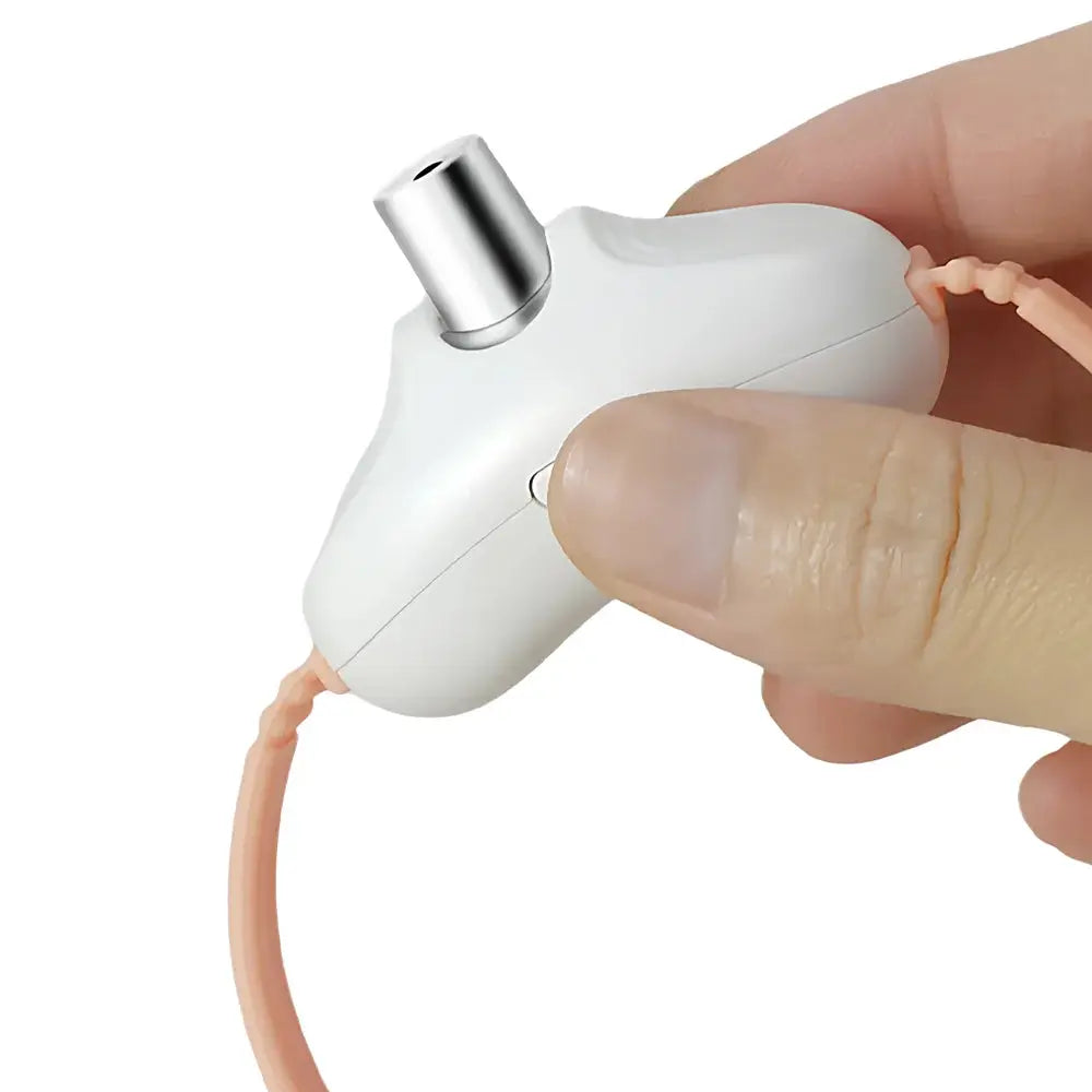 Smartlyo automatic moving laser cat collar toy showing a sleek collar with built-in laser pointer for interactive feline play