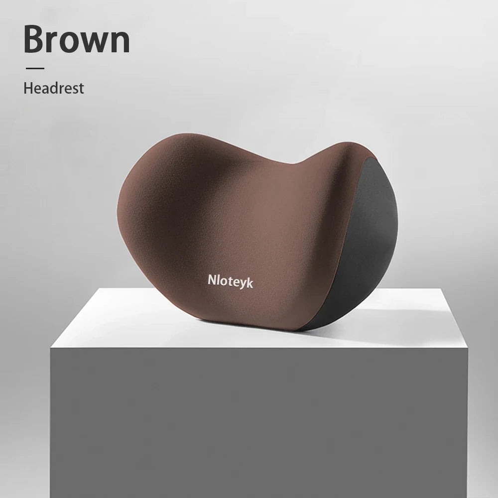 Smartlyo car lumbar support back cushion and neck pillow set with ergonomic design and adjustable straps for added comfort.