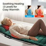 Massage mat on sofa