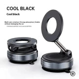 Smartlyo Strong Magnetic Car Phone Holder mounted on a car dashboard with a smartphone attached securely.