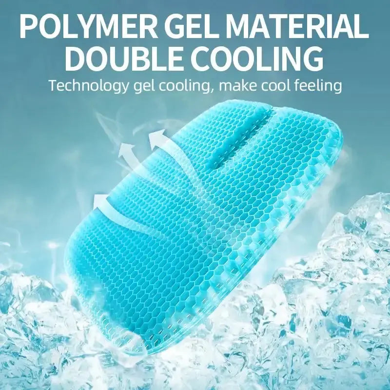 Smartlyo Honeycomb Pain Relief Cushion showing textured honeycomb design for ergonomic support and comfort.