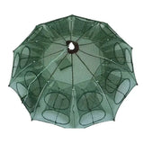 Foldable fishing net by Smartlyo with a lightweight frame and mesh netting, ideal for catching fish easily and storing compactly.