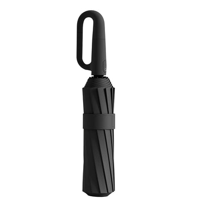 20 Bones 105cm Large Wind & Rain-Resistant Fully Automatic Ring-Buckle UV Protection Umbrella – Reinforced Double-Layer Canopy
