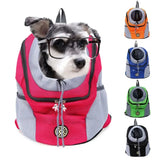 Smartlyo Pet Carrier Portable Travel Backpack showing a comfortable, ventilated design with adjustable straps for easy pet transport.