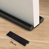 Close-up of a door sealing strip from My Store, showing flexible weatherproof strip for doors and windows.