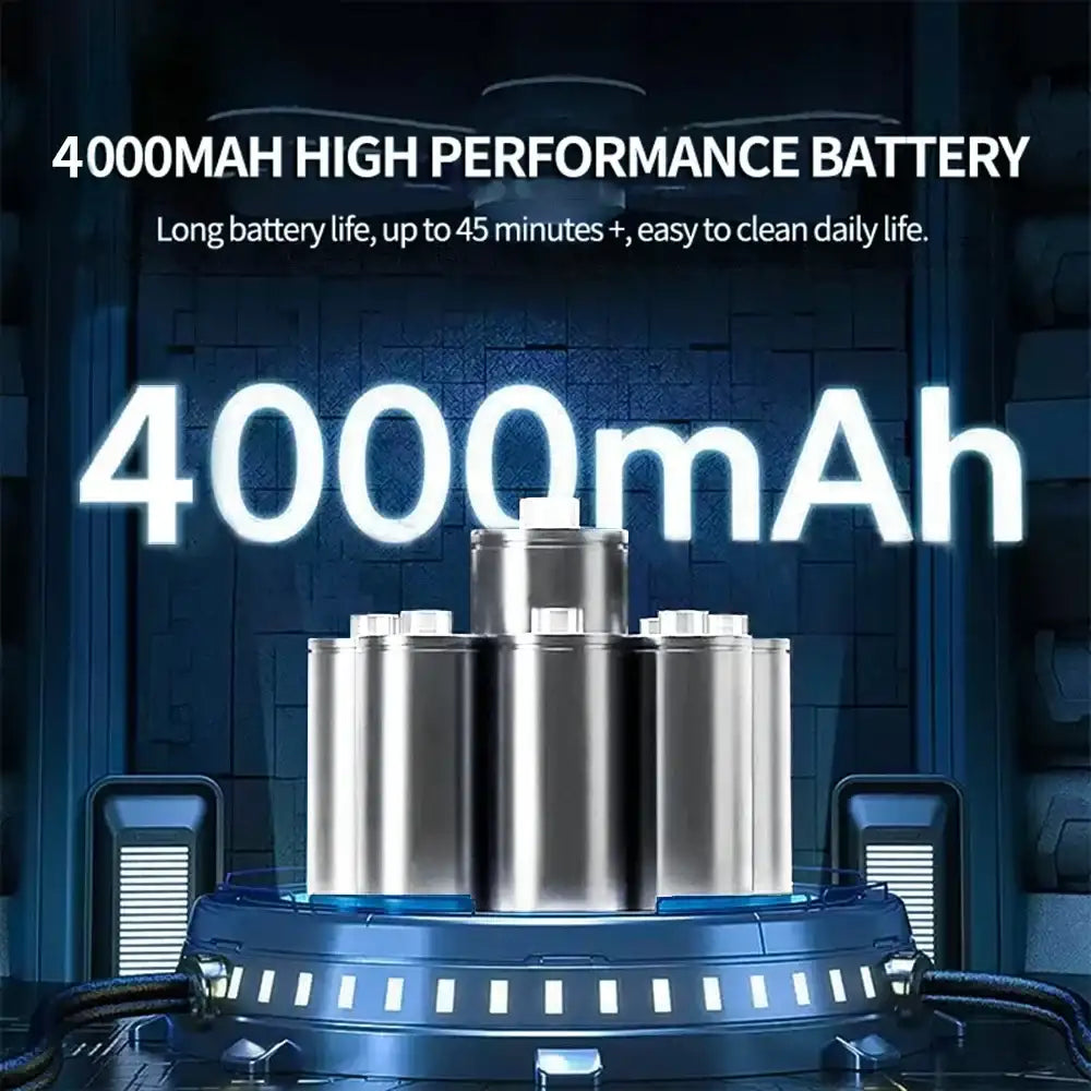 Smartlyo wireless car vacuum cleaner, cordless handheld device with powerful suction, ideal for cleaning car interiors.