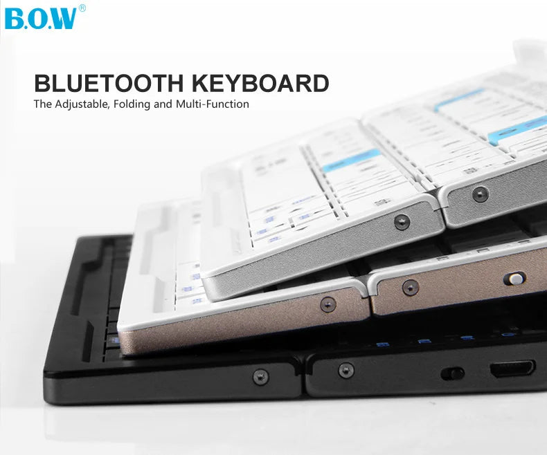 BOW Mini Folding Bluetooth Keyboard