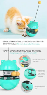 Smartlyo interactive cat toy set featuring colorful balls and feather wands for engaging feline play and entertainment.