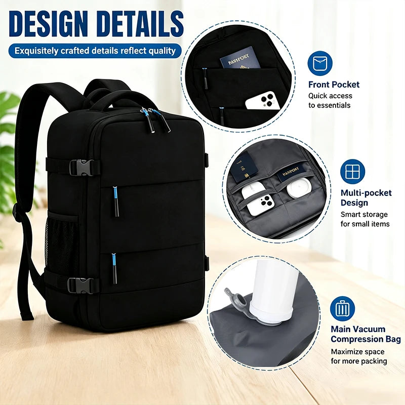 Vacuum Travel Backpack