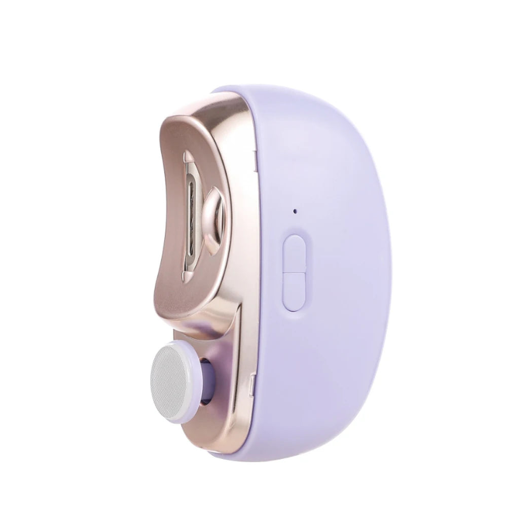 Rechargeable Electric Nail Clipper with LED Light