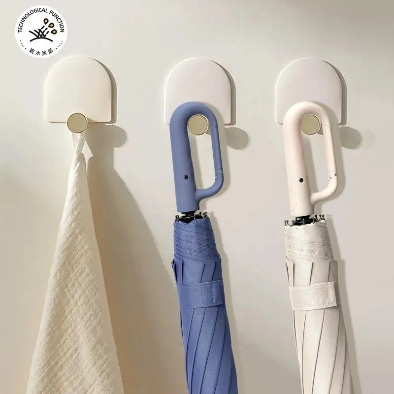 20 Bones 105cm Large Wind & Rain-Resistant Fully Automatic Ring-Buckle UV Protection Umbrella – Reinforced Double-Layer Canopy