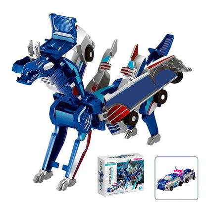Unicorn Transformer 2-in-1 Magnetic Car Toy