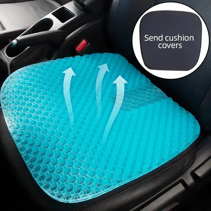 Smartlyo Honeycomb Pain Relief Cushion showing a textured honeycomb design for ergonomic support and comfort.