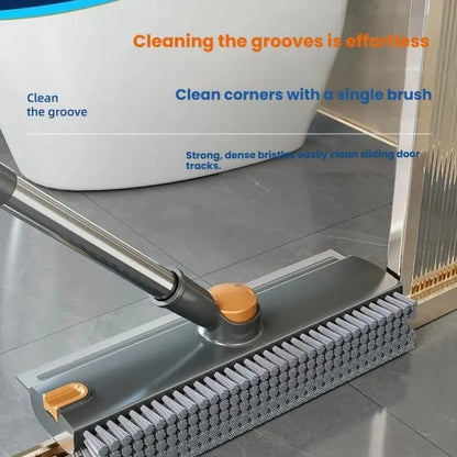 3-in-1 Long Handle Floor Cleaning Brush Set