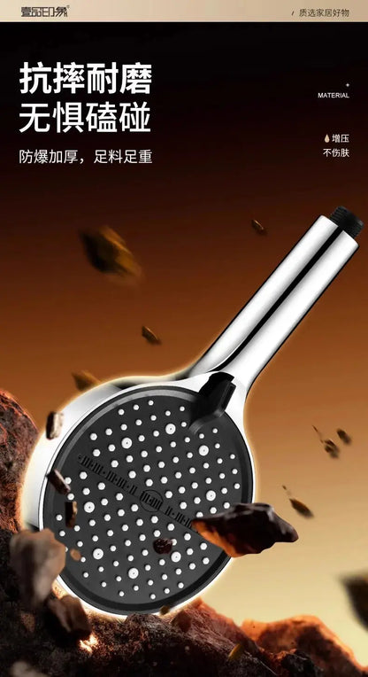 7 Modes Pressurized Showerhead