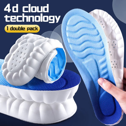 Breathable Shock Absorption Cushion Running Orthopedic Care Insoles