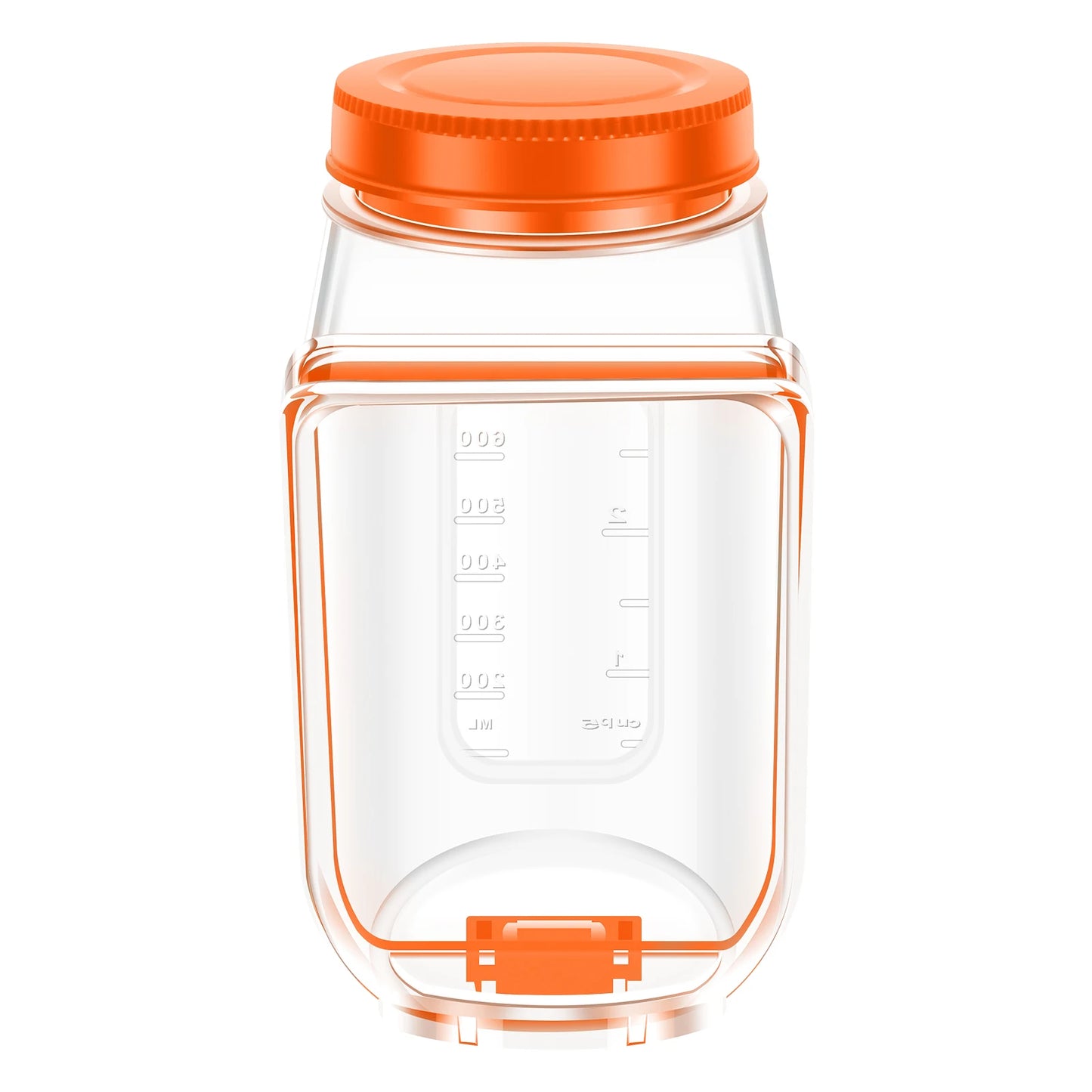 Portable Smartlyo side-opening salad jar with clear container and green lid, ideal for fresh salads on the go.