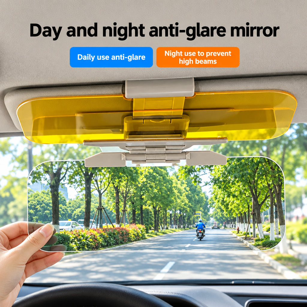 Anti-Glare Car Sun Visor Extender – photo 2