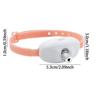 Smartlyo automatic moving laser cat collar toy with laser projection, designed to entertain and exercise cats.