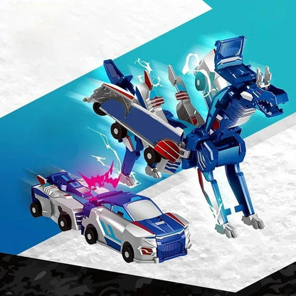 Unicorn Transformer 2-in-1 Magnetic Car Toy