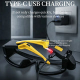 Rechargeable COB LED Glasses Headlight – photo 4