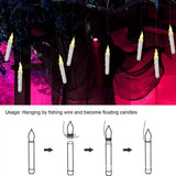 LED Floating Candles with Magic Wand – photo 6