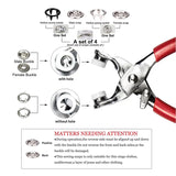 9.5mm Metal Snap Buttons with Tool – photo 4