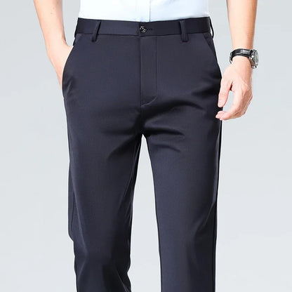 Men's Slim Stretch Wrinkle-Resistant Dress Pants