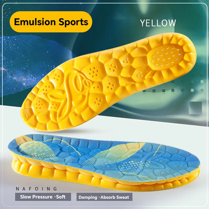 Breathable Shock Absorption Cushion Running Orthopedic Care Insoles