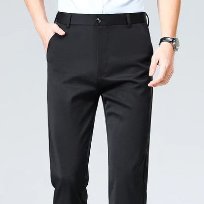Men's Slim Stretch Wrinkle-Resistant Dress Pants