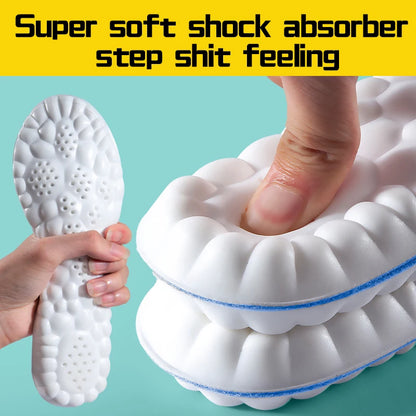 Breathable Shock Absorption Cushion Running Orthopedic Care Insoles