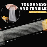 High viscosity double-sided tape from Smartlyo with grid fiber design, ideal for strong, versatile adhesive applications.
