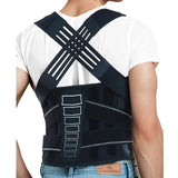 Smartlyo posture corrector for women and men, adjustable straps and back support to improve posture.