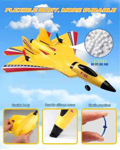 Smartlyo remote control plane SU-27 model aircraft with detailed design and colorful markings, ready for flight.