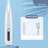 Smartlyo dog paw trimmer with LED light, showing the ergonomic handle and trimming blades for grooming pets' paws.