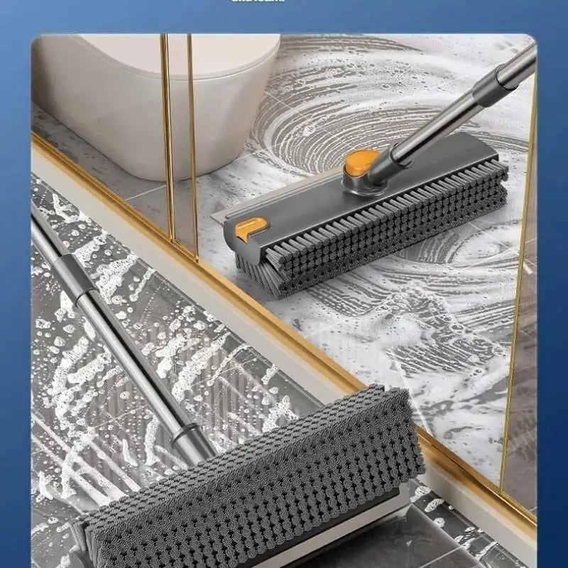 3-in-1 Long Handle Floor Cleaning Brush Set