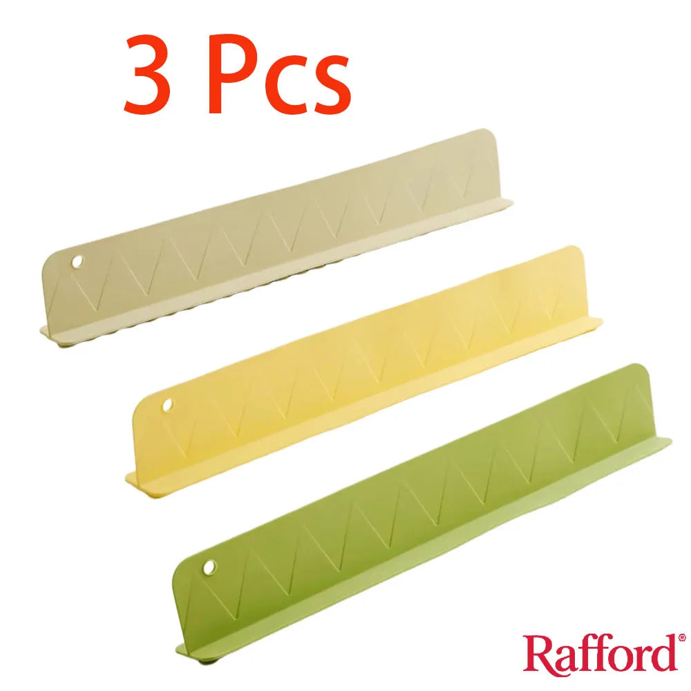 Smartlyo Rafford silicone sink splash guard with suction cups preventing water splashes from kitchen sinks.