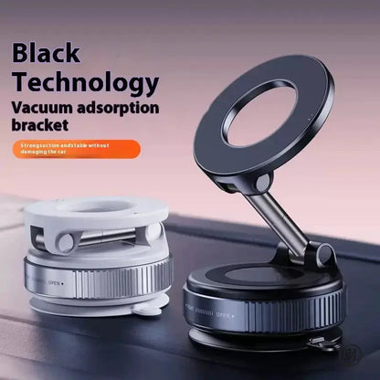 Smartlyo Strong Magnetic Car Phone Holder mounted on a dashboard with a smartphone securely attached for hands-free use
