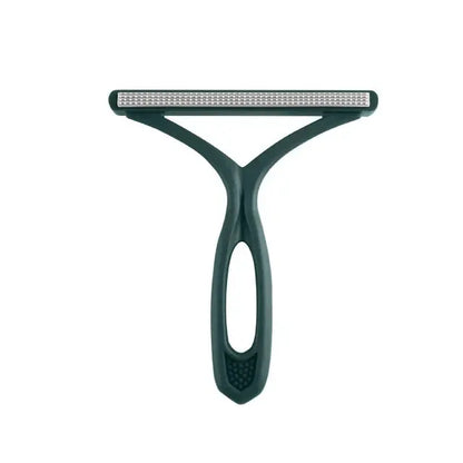 Double sided pet hair remover by Smartlyo with a soft, reusable design for effective pet hair removal from furniture and clothing.