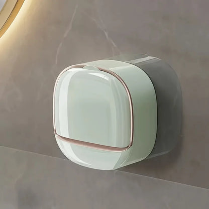 Elegant wall-mounted soap holder by Smartlyo, featuring sleek design and durable material for modern bathroom decor.