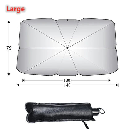 Foldable Windshield Sun Shade