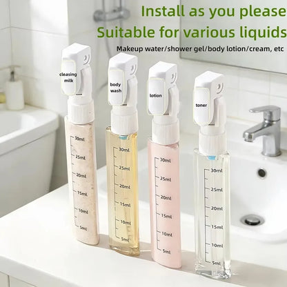 4-in-1 Travel Refillable Bottle