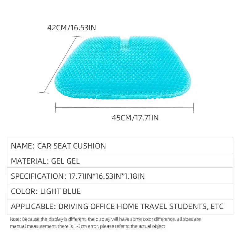 Smartlyo Honeycomb Pain Relief Cushion with hexagonal design for comfort and support, shown in a close-up image.